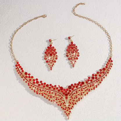 3pcs Elegant Jewelry Set, Suitable for Banquet, Party, Gift, Wedding, Valentine's Day, Fashionable Gift for Girlfriend and Wife