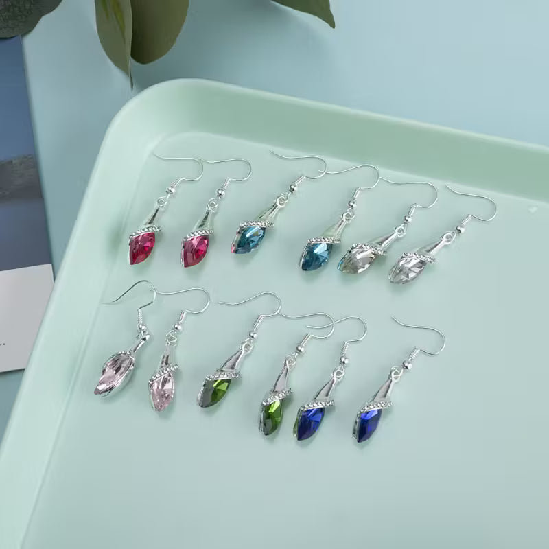 Angel water eye pendant necklace earring fashion jewelry set dropshipping brithday gift lover bithday summer beach