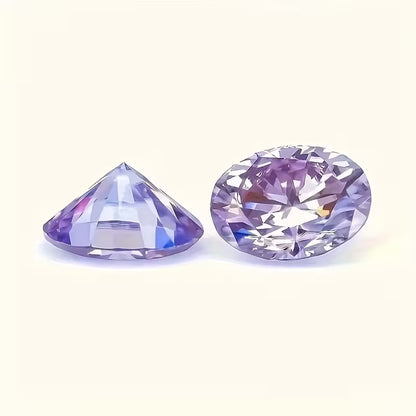 on 8Mmx10Mm Purple Jewelry-Making Style Glass Crystals, Geometric Bead Craft Supplies, Necklace And Earring Additions, Jewelry-Making Art Materials