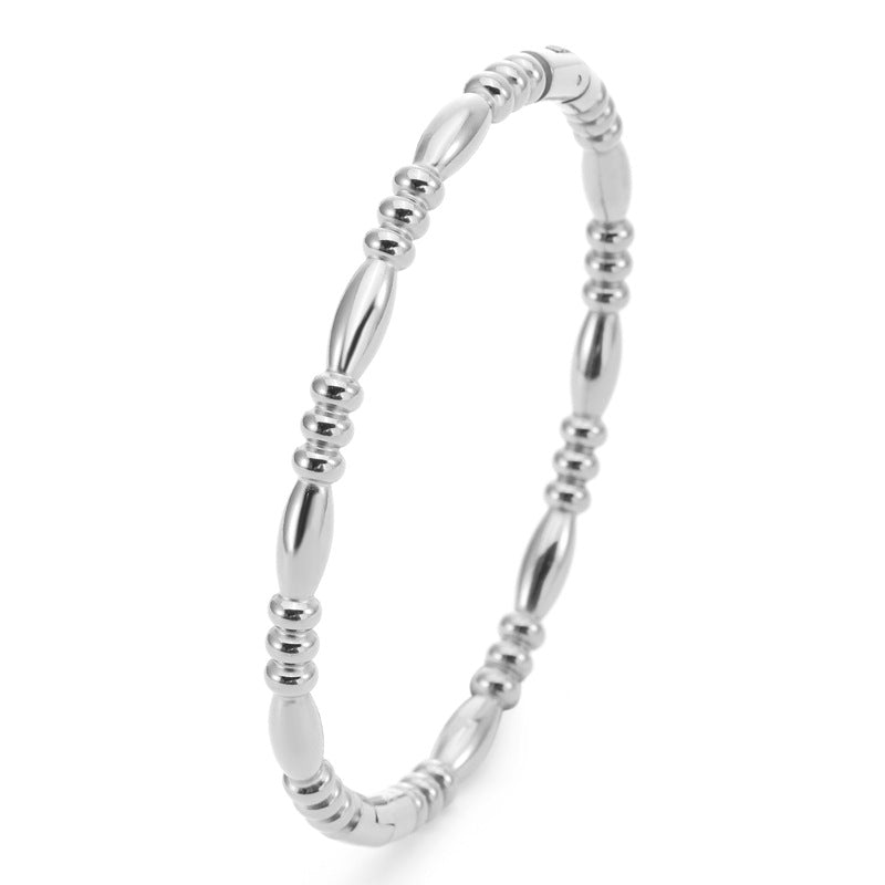 Non Fading Bamboo Bracelet Can Be Worn And Washed With Water