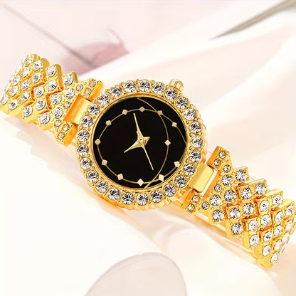 6pcs Exquisite Women'S Quartz Watch And Additions