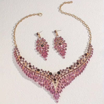 3pcs Elegant Jewelry Set, Suitable for Banquet, Party, Gift, Wedding, Valentine's Day, Fashionable Gift for Girlfriend and Wife