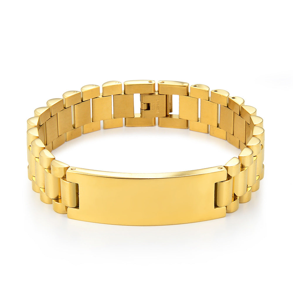 A Sleek Fashion Forward Alloy Bracelet