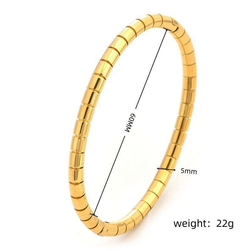 Non Fading Bamboo Bracelet Can Be Worn And Washed With Water