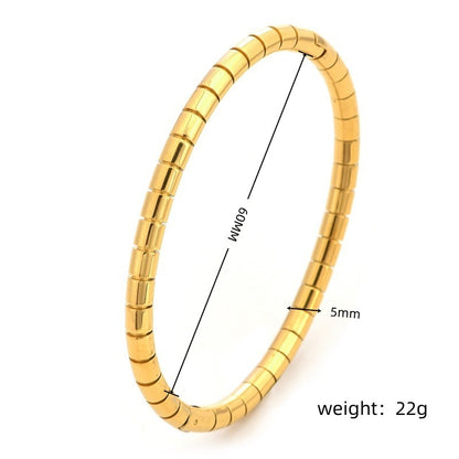 Non Fading Bamboo Bracelet Can Be Worn And Washed With Water