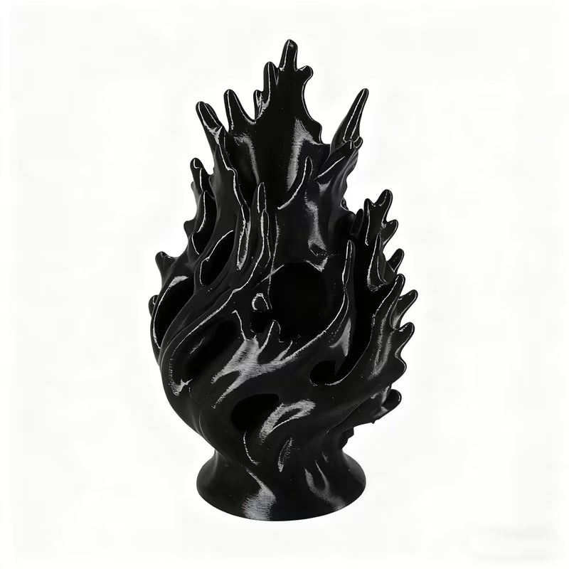 Bohemian Style Vase Decoration - Glossy Plastic Vase Featuring Wavy And Smooth Spherical Patterns, a Lightweight Portable Cylindrical Centerpiece for Home, Office, Weddings, And Parties - an Elegant Tabletop Flower Vase