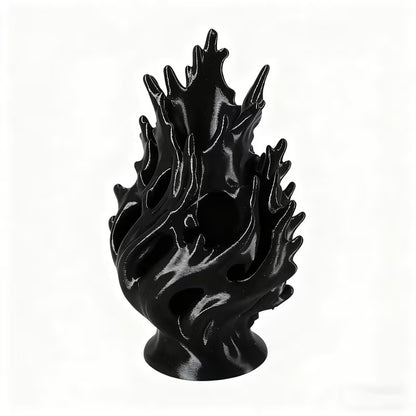 Bohemian Style Vase Decoration - Glossy Plastic Vase Featuring Wavy And Smooth Spherical Patterns, a Lightweight Portable Cylindrical Centerpiece for Home, Office, Weddings, And Parties - an Elegant Tabletop Flower Vase