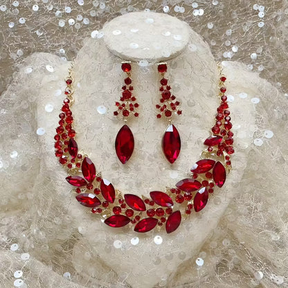 Fashion Necklace Evening Dress Popular Rhinestone Glass Necklace