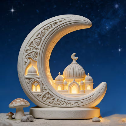 Ramadan Series Silicone Mold, Candle Molds, Suitable for DIY Crafts Such as Candles, Plaster, Handmade Soaps, And Aromatherapy Products. Ideal for Ramadan, Valentine's Day, Spring, Mother's Day, And Easter