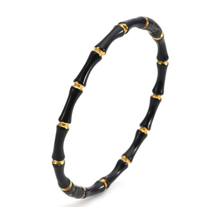 Non Fading Bamboo Bracelet Can Be Worn And Washed With Water