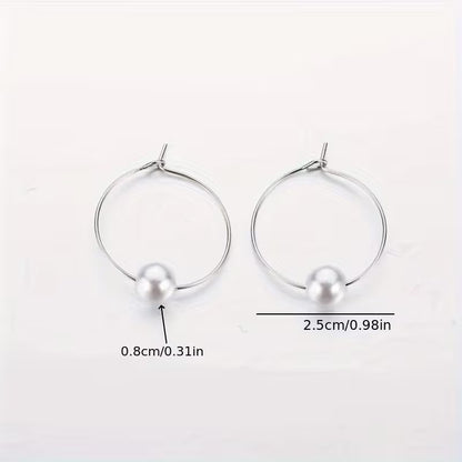 Boho-Chic Sparkling Crystal & Diamond Hoop Earrings - Large, Exaggerated Circular Design for Women | Perfect Birthday Gift