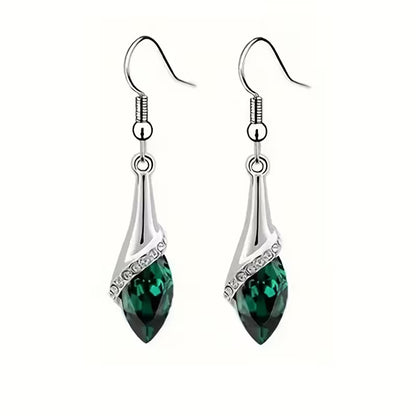 Elegant Bohemian Style Hollow Eye Sparkling Earrings, Alloy with Rhinestone Accents, Stainless Steel Posts, Perfect for Daily Wear, All Seasons, Everyday Earrings | Bohemian Style Earrings | Sparkling Accents