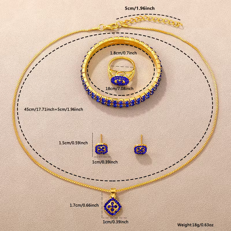 6pcs New Fashion Quartz Watch Set with Alloy Dial, Perfect for Daily Wear, Birthdays, Parties, New Year's, Christmas & Halloween – A Great Gift for Family and Friends, Watch And Earring Set, Watch And Necklace Set, Watch Bracelet Set, Watch Set For Women,