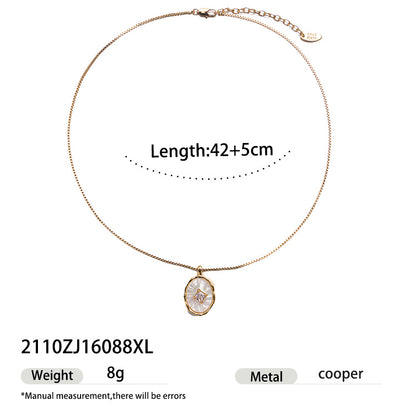 Fashionable Irregular Natural Stone Bead Necklace