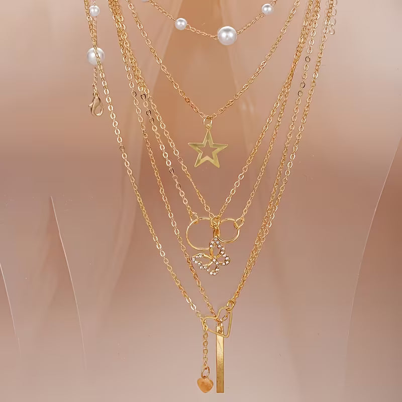 A Set of 86 Fashionable And Elegant Jewelry Pieces for Women, Including Necklaces, Earrings, Rings, And Studs, Perfect for Everyday Wear, Versatile for Holidays, And Trendy Gifts (Without a Box)
