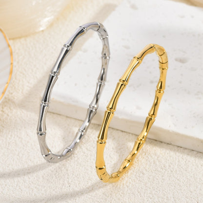 Non Fading Bamboo Bracelet Can Be Worn And Washed With Water