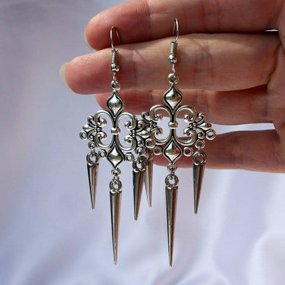 Long Tassel Ear Hooks With A Minimalist High-end Light-luxury And Vintage Vibe