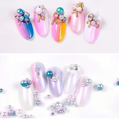 About 100 Imitation Pearl Beads, Vase Filler - for Weddings, Parties, Home Decor, Crafts, Thanksgiving, And Christmas Shiny Corner Decorations - Durable Plastic Filler for Aquariums, Vase Filling, Tabletop Scattering, And Festive Decorations