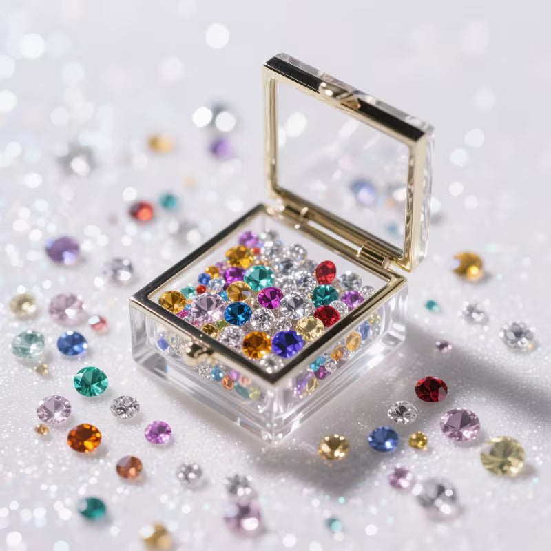 Acrylic Diamonds - Perfect for Weddings, Parties & More: Crystal Rhinestones, Vase Filler Beads, Centerpiece Decorative Gems, Craft Pearls, Christmas and Halloween Ornaments