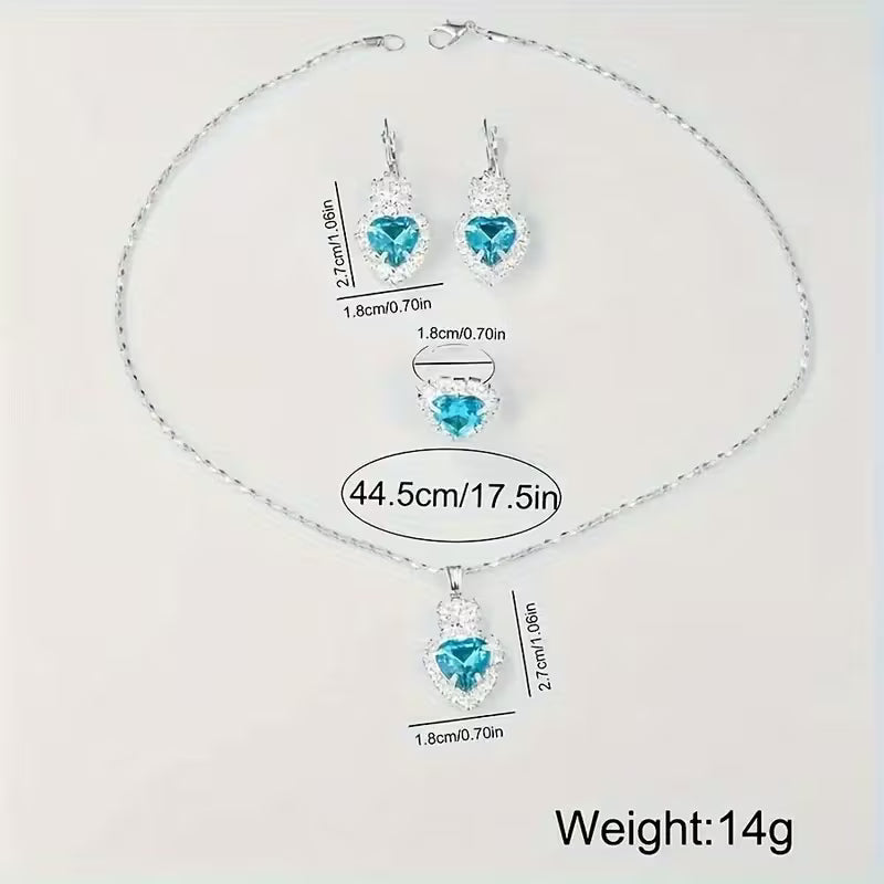 1pc of Women men Fashion Luxury Quartz Watch + 4pcs of Jewelry