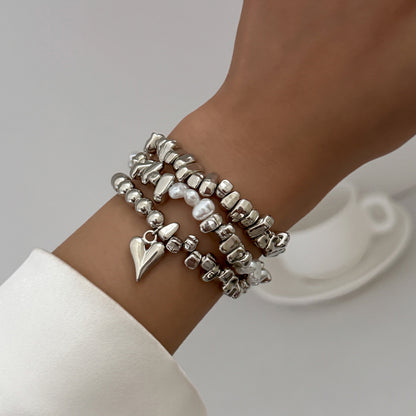 Irregular Personality CCB Bead Collarbone Chain