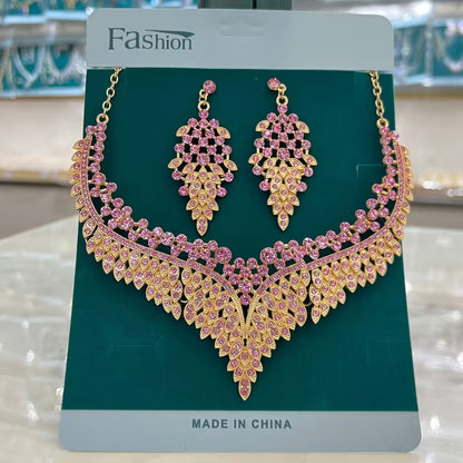 3pcs Elegant Jewelry Set, Suitable for Banquet, Party, Gift, Wedding, Valentine's Day, Fashionable Gift for Girlfriend and Wife
