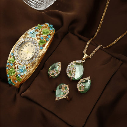 Ladies' Watch Fashion Versatile Jewelry Set