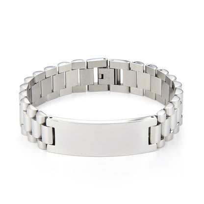A Sleek Fashion Forward Alloy Bracelet