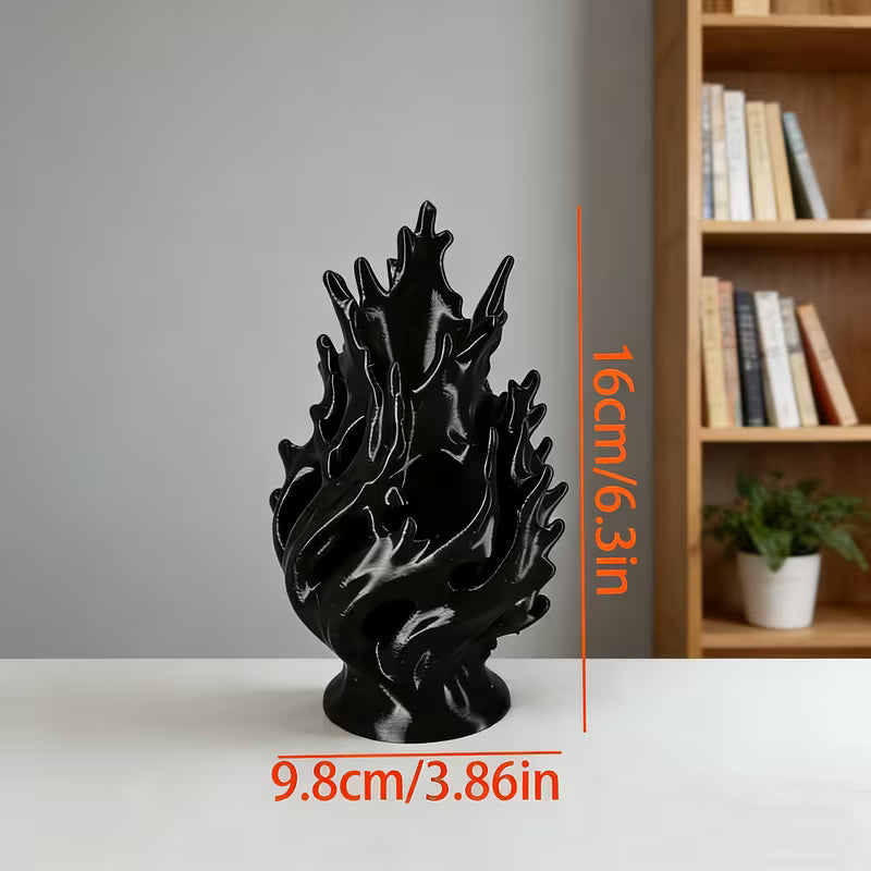 Bohemian Style Vase Decoration - Glossy Plastic Vase Featuring Wavy And Smooth Spherical Patterns, a Lightweight Portable Cylindrical Centerpiece for Home, Office, Weddings, And Parties - an Elegant Tabletop Flower Vase