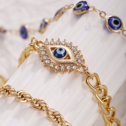 Devil's Eye Style Women's Bracelet Set