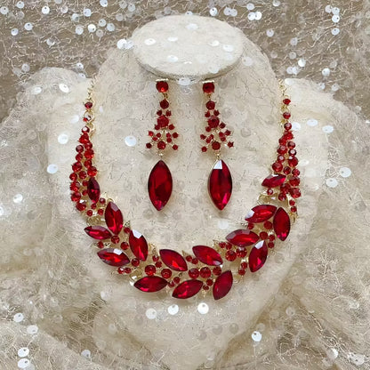 Fashion Necklace Evening Dress Popular Rhinestone Glass Necklace