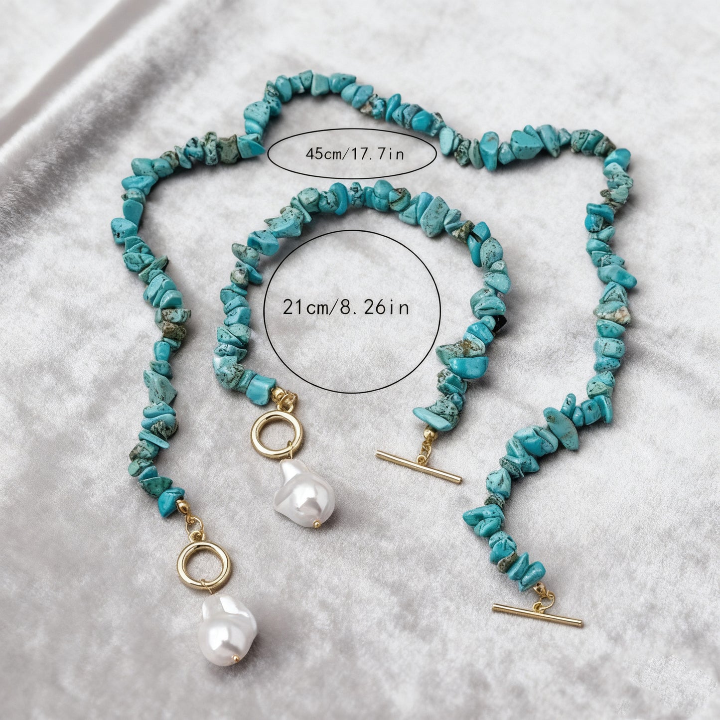 Sleek And Stylish Necklace And Bracelet Set