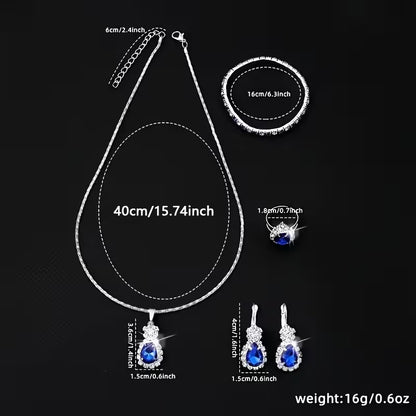 5pcs Women's Jewelry Set - Minimalist Freshwater for Daily Wear & Special Occasions, Year-Round Elegant (Teacher's Day, Graduation Gifts) - No Plating Required, Versatile Necklace & Earrings Suite
